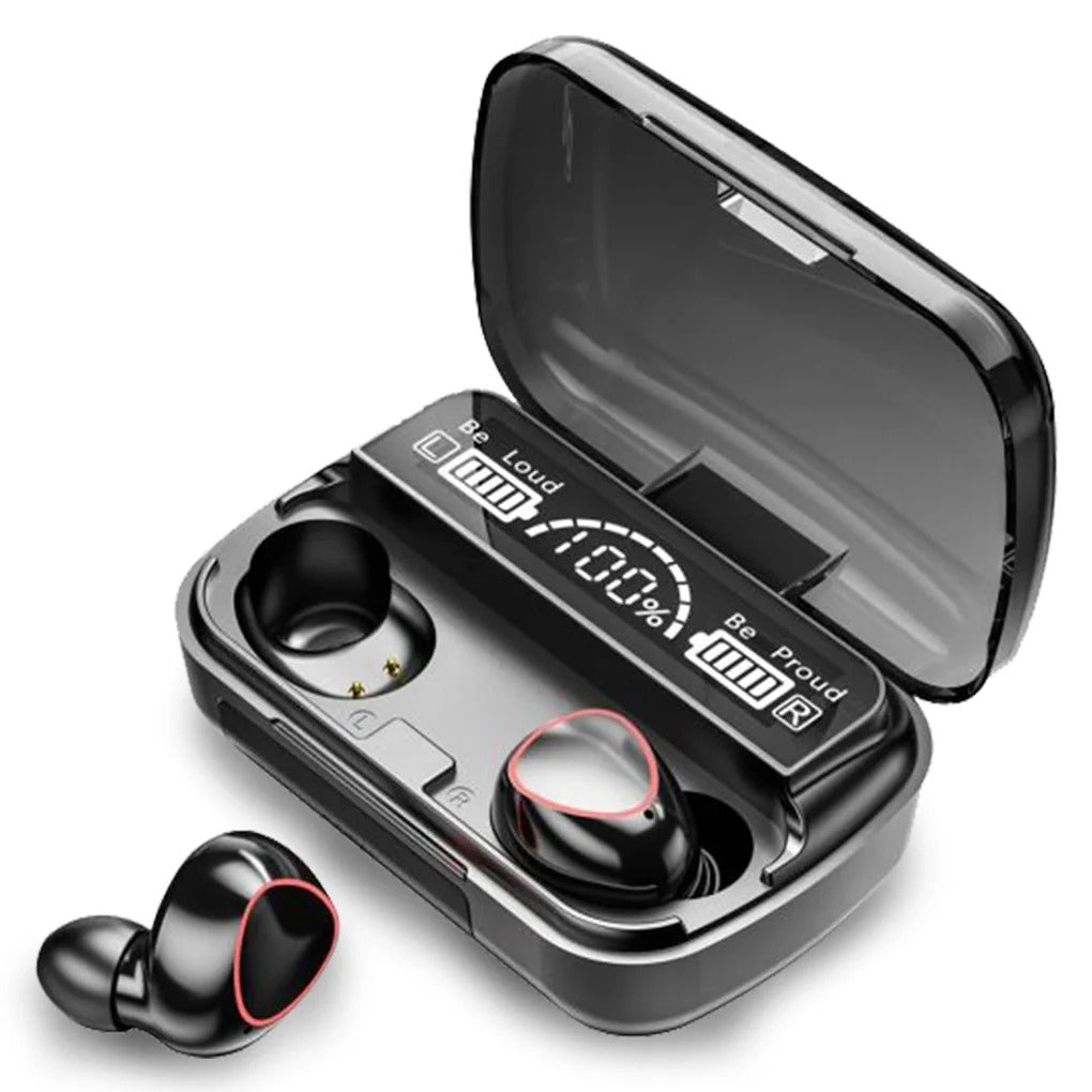 M10 TWS 5.3 Earbuds | Original M10 | LED Display | Wireless Earphones with Microphone