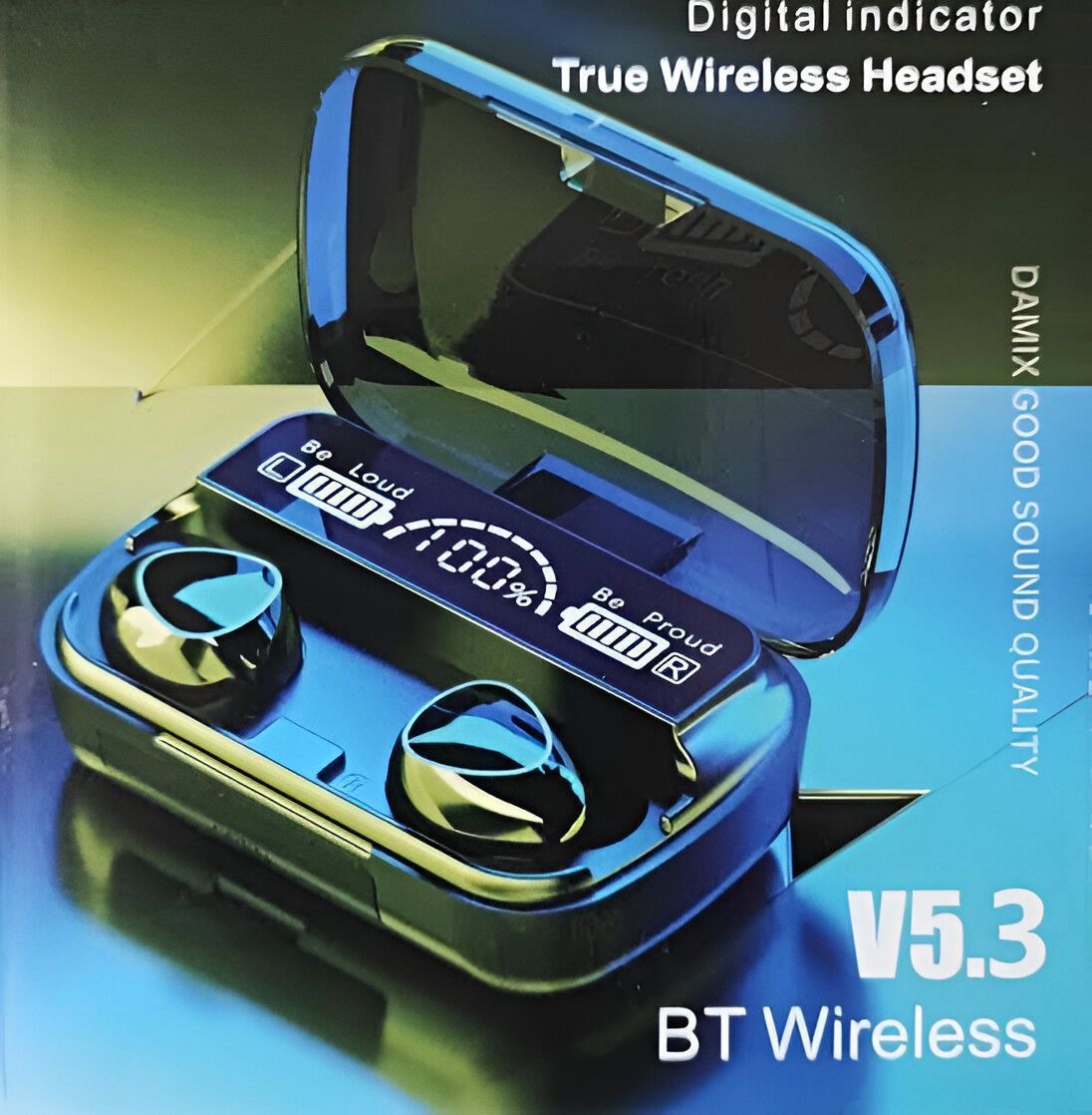 M10 TWS 5.3 Earbuds | Original M10 | LED Display | Wireless Earphones with Microphone