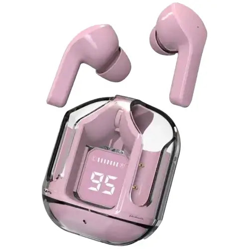 Air 31 Wireless Earbuds with Transparent Crystal Case 5.3
